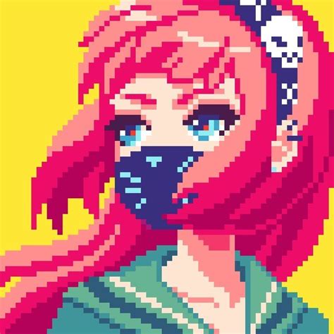 32X32 Pixel Art Anime - You can also upload and share your favorite pixel art wallpapers. . 32x32 anime pixel art